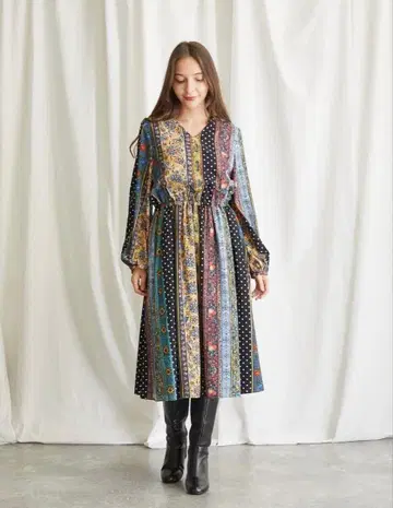 로이스크레용 원피스