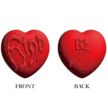 B'z FYOP 가챠 릴렉세이션 하트 빨간색