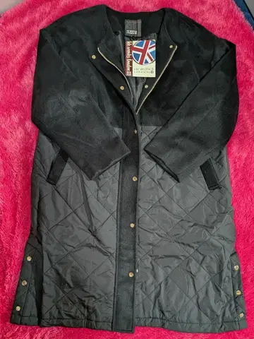 시마무라 HK WORK LONDON 절개 퀼트 코트 LL 사이즈 새상품