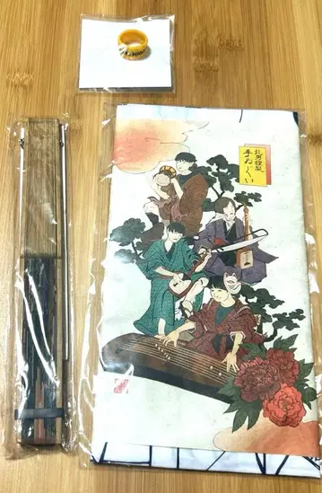 officialdism 부채&손수건 세트, 덤 포함