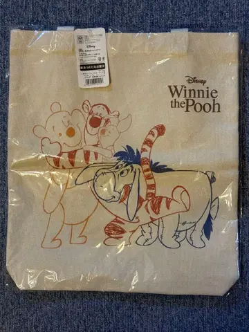 푸우 100에이커 숲 페스티벌 토트백 한큐 우메다 한정판