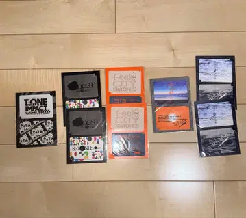 SixTONES 투어 스티커 9개