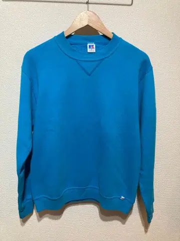 80s RUSSELL ATHLETIC 맨투맨 터콰이즈 블루