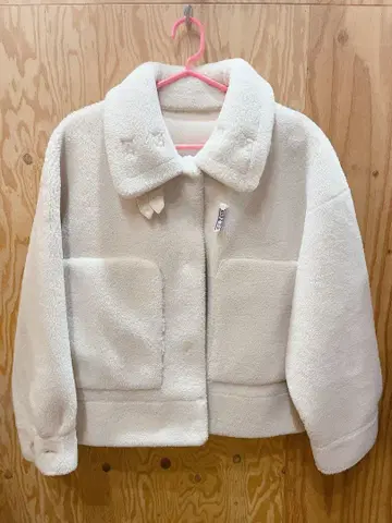 STUNNINGLURE 스터링 루어 에코 무스탕 숏 자켓