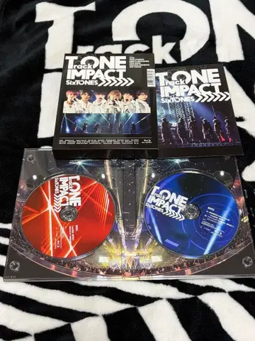 SixTONES TONE TRACK IMPACT 초회반 Blu-ray