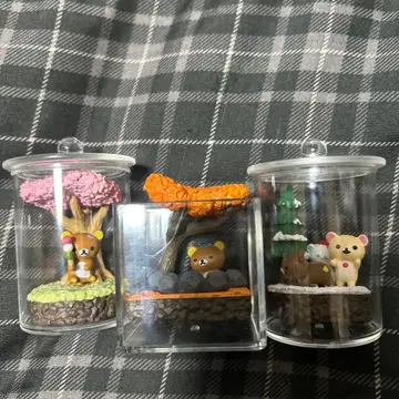 리멘트 리락쿠마 계절의 테라리움 3종