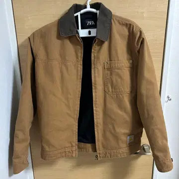 디트로이드 자켓 브라운 브라운 자켓 ZARA