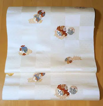 순수 실크 니시진 나고야 오비