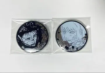 주술회전 실버 캔뱃지 쵸소우 우라우메