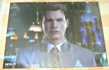 Detroit: Become Human 메탈 포스터 코너