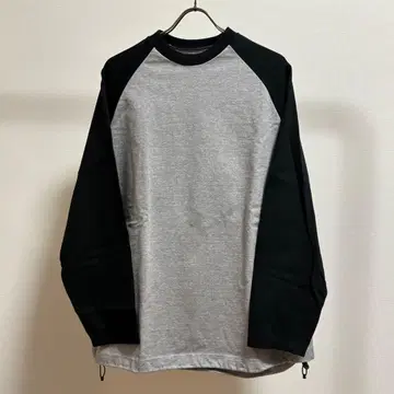 is-ness BALLOON RAGLAN LONG SLEEVE