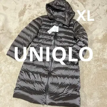 [택 포함 새상품] 유니클로 울트라 라이트 다운 브라운 XL 롱