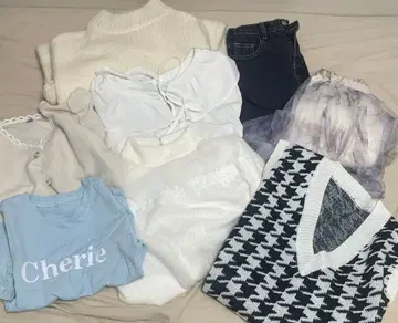 의류 상의 스커트 8세트