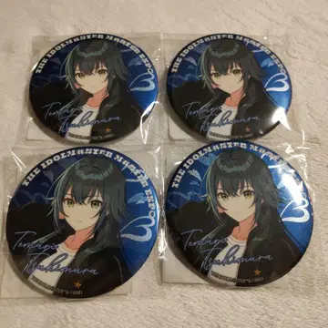 학원 아이돌 마스터 츠키무라 테마리 글리터 캔뱃지 4개 세트 EXPO