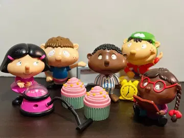 리틀 몬스터즈 아메토이 아메캐릭터 피규어 세트 밀토이