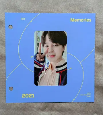 BTS memories 2021 트레이딩 카드 지민