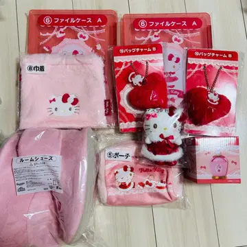 산리오 당첨 복권 9종 세트