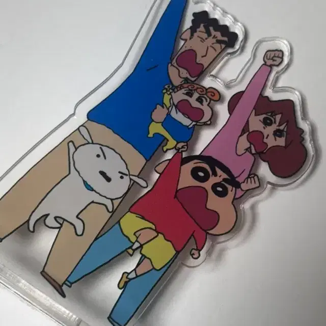 짱구 초코비 틴케이스 아크릴 스탠드