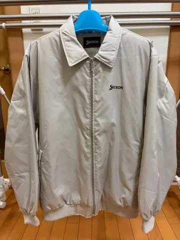 스릭슨 남성용 충전솜 나일론 자켓 L 사이즈 라이트 그레이