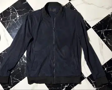 ZARA 다크 블루 스웨이드 자켓