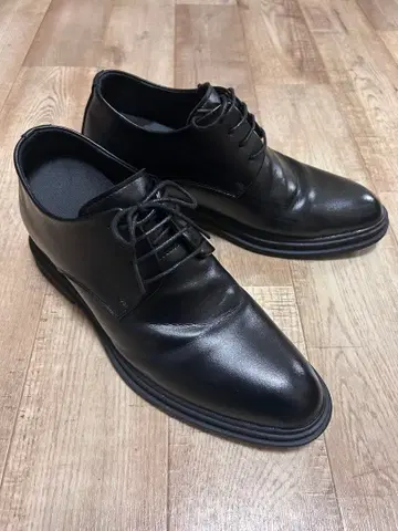 가죽 신발 비즈니스 키높이 신발 9cm