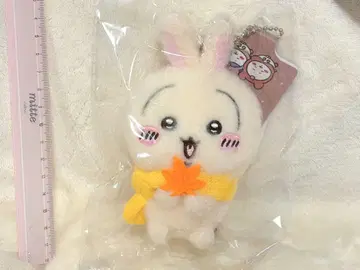 치이카와 miniso 마스코트 봉제 인형 겨울 머플러 토끼