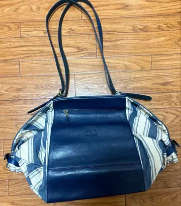 일비종떼 캔디 백 블루 스트라이프