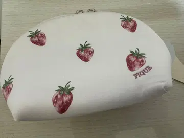 젤라또피케 스트로베리 패턴 파우치 핑크