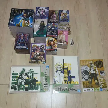 원피스 피규어 세트 포스터