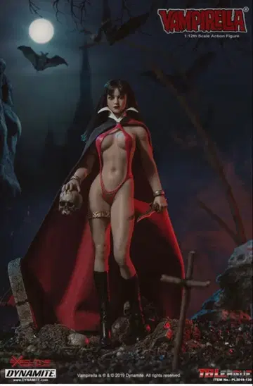 TBLeague 1/12 스케일 심리스 여성 바디 피규어 뱀파이렐라