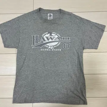 하와이 07 티셔츠 M 사이즈 그레이