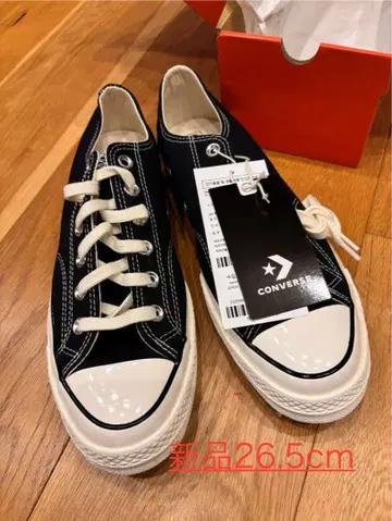 CONVERSE ALL STAR 블랙 26.5cm 새상품 CT70