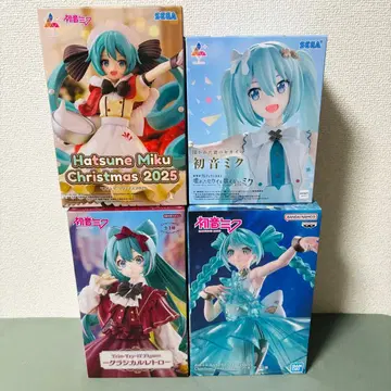 하츠네 미쿠 피규어 4개 세트