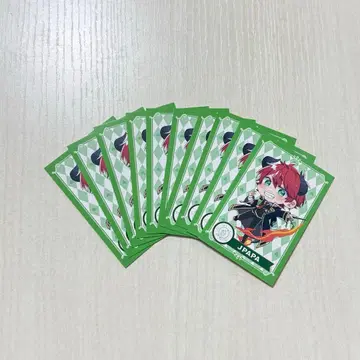 컬러풀 피치 마법학원 트레이딩 카드 쟈파파 10장