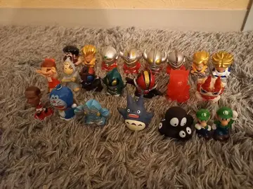 [ 레어 희귀 ] 손가락 인형 소프트 비닐 피규어 모음 세트