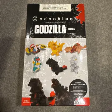 나노블록 미니나노 고질라 box