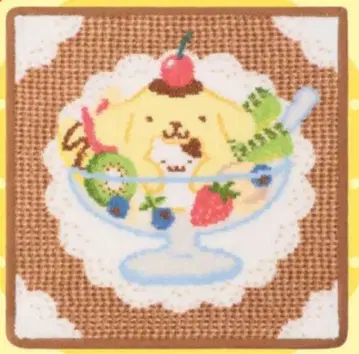 페일러 푸딩 아라모드 폼폼푸딩 콜라보 손수건