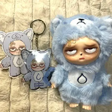 Sleepless Dreampapi 봉제 인형 키링