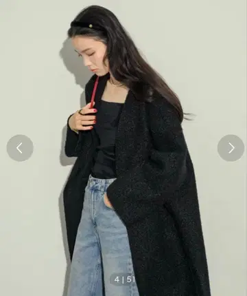 NEUNA 노카라 2way 롱 코트