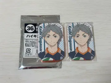 하이큐!! 스가와라 코시 캔뱃지 2개 세트