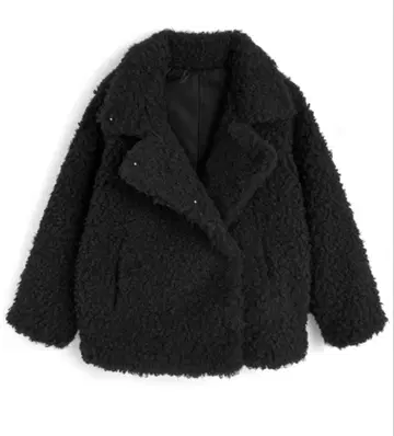 [택 포함 새상품] GRL 옷깃 2Way 보아 블루종 블랙