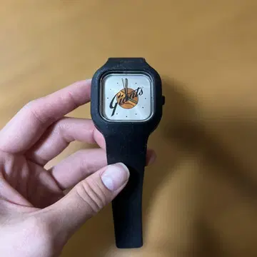 Giant 블랙 아날로그 시계