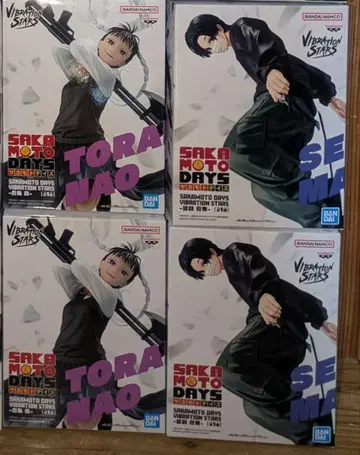 사카모토 데이즈 피규어 4개 세트