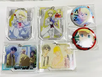 최애레 ALDNOAH.ZERO 아크릴 키링 캔뱃지 세트