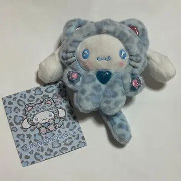 갸루 고양이 시나몬 시나모롤 마스코트 산리오 레오파드 무늬