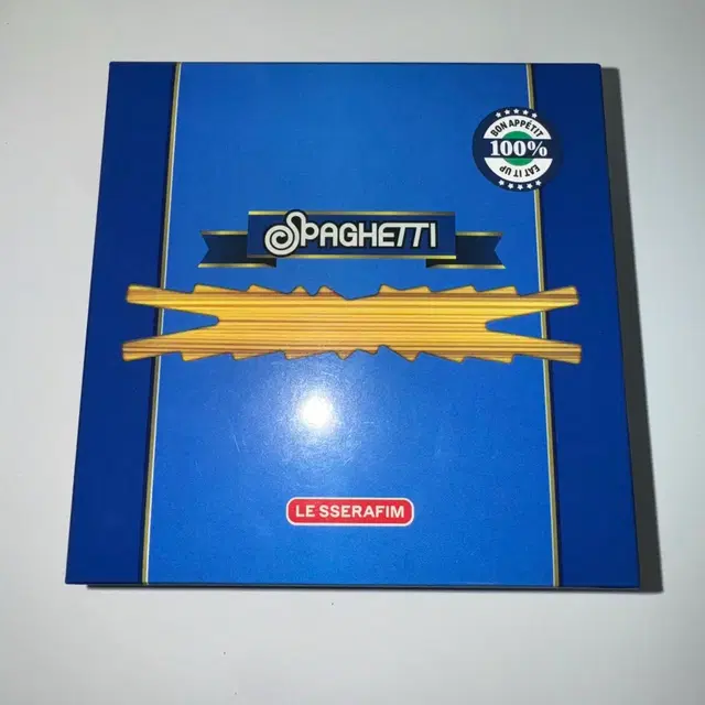르세라핌 스파게티 줄이어폰 미개봉 앨범 포카