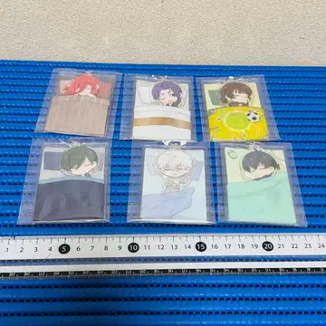 블루 록 오야스미 아크릴 스트랩 전 6종 세트 z