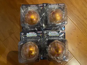 제일복권 드래곤볼 F상 드래곤볼 스트랩 4개 세트