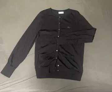 LACOSTE 브라운 가디건 긴팔