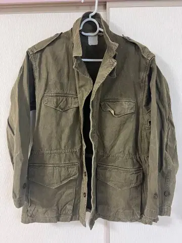 올리브 그린 밀리터리 자켓